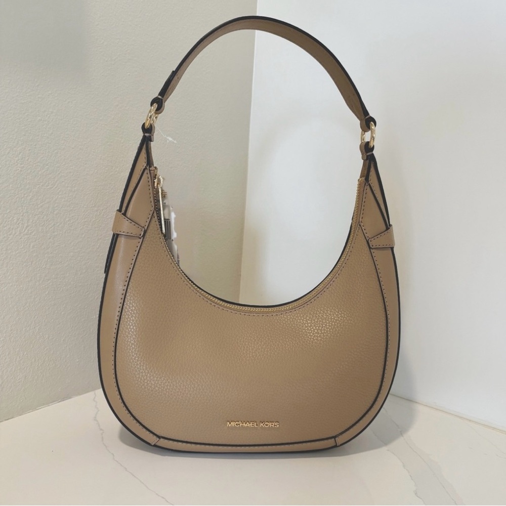 Michael Kors Beige Hobo Bag